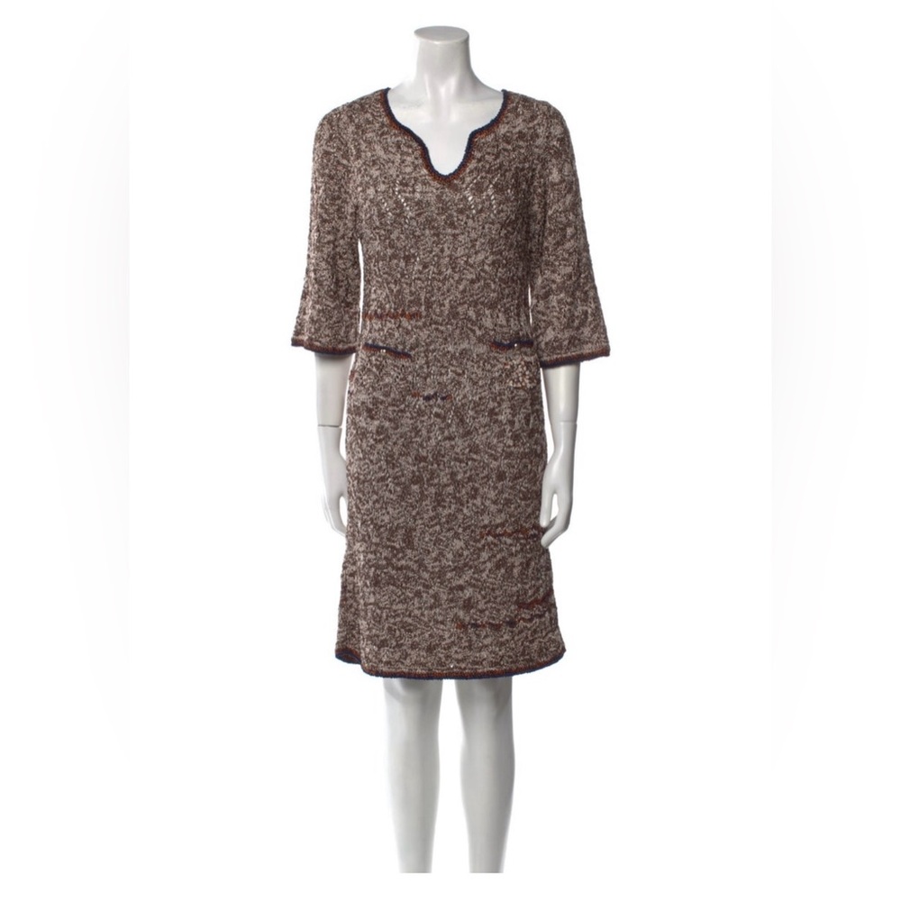 CHANEL vintage, crocheted shift dress